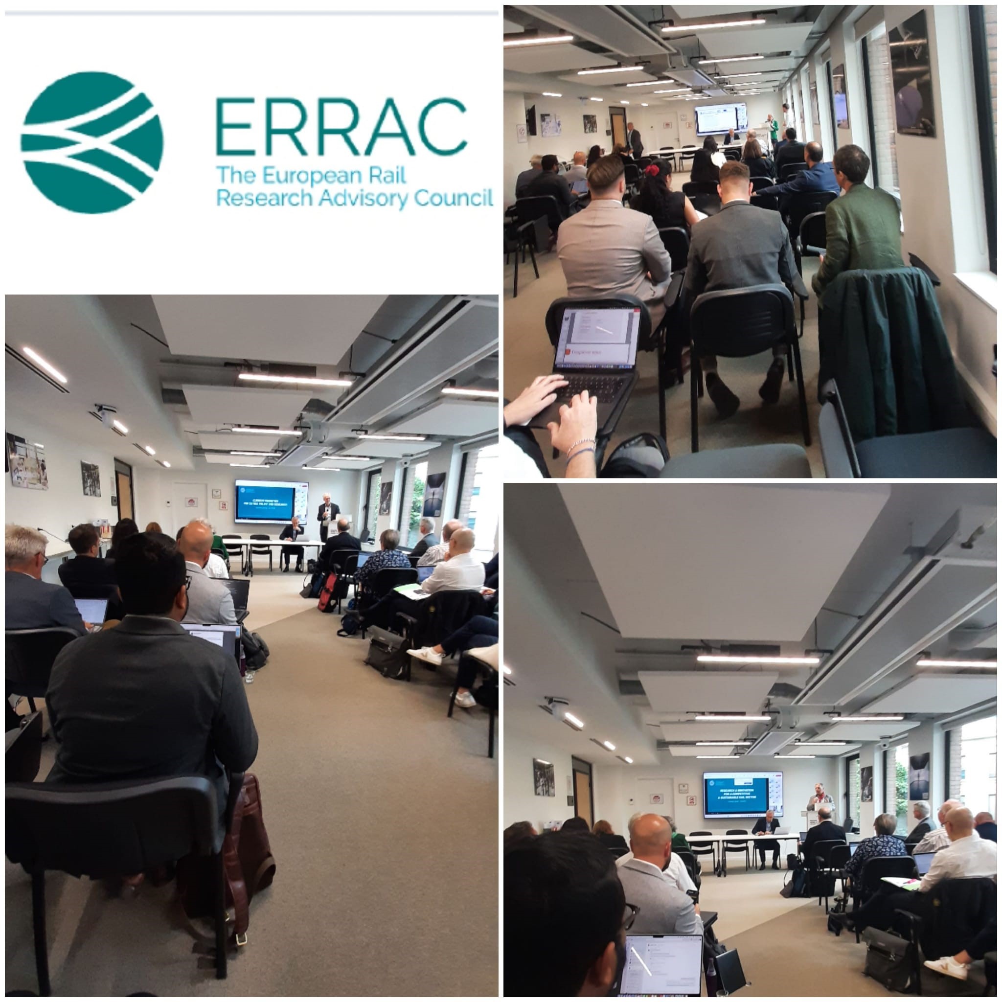 Celebrada la Asamblea de la Plataforma Ferroviaria Europea  ERRAC -